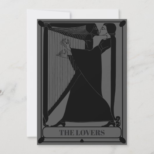 The Lovers Wedding Save The Date (Achterkant)