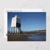 The Low Lighthouse, Burnham on Zee, Somerset, Vere Briefkaart (Voorkant / Achterkant)