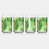 The lucky dogs blikvorm glas (Rechts)