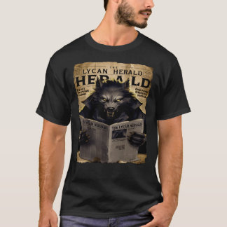 The Lycan Herald News Paper Edition T-shirt