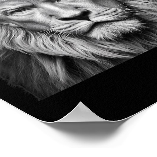 The Lyin King Funny Anti-Trump 2025 Leeuwenliefheb Poster (Hoek)