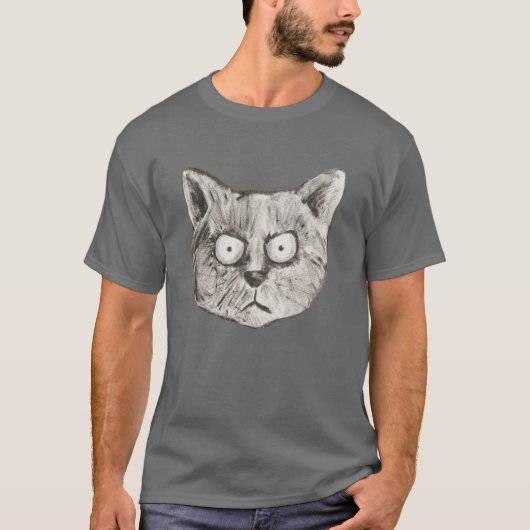 the mad cat t-shirt (Voorkant)