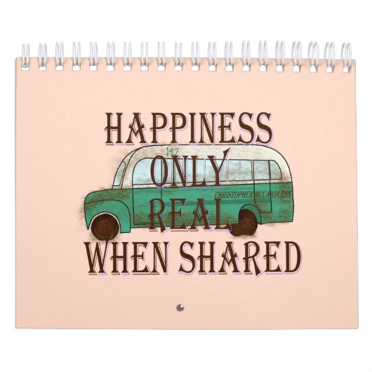 The Magic Bus: Happiness Only Real When Shared - Kalender (Hoes)