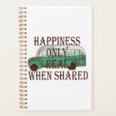 The Magic Bus: Happiness Only Real When Shared -  Planner (Voorkant)