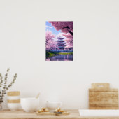 The Magic of Tradition, Cherry Blossom Mansion Poster (Keuken)