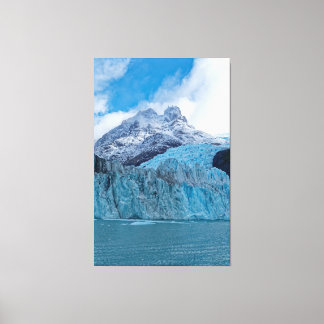 The  magnificent Spegazzini Glacier in Patagonia Canvas Afdruk