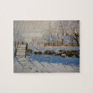 The Magpie La Pie van Claude Monet Legpuzzel