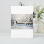 The Magpie van Claude Monet Bedankkaart (Staand voorkant)