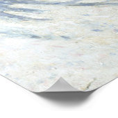 The Magpie van Claude Monet Poster (Hoek)