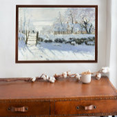 The Magpie van Claude Monet Poster