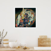 The Maiden, 1913 (olie op canvas) Poster (Keuken)