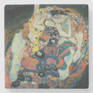 The Maiden, 1913 (olie op canvas) Stenen Onderzetter