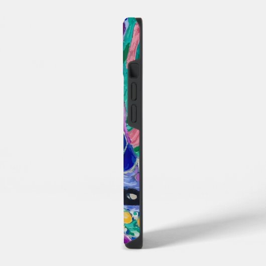 The Maiden door Gustav Klimt iPhone Hoesje (Linkerkant)