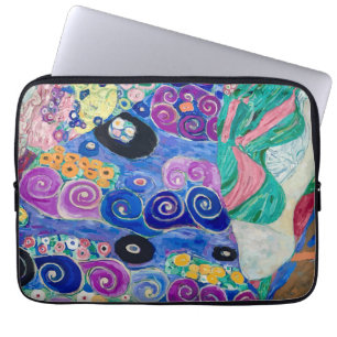 The Maiden door Gustav Klimt Laptop Sleeve
