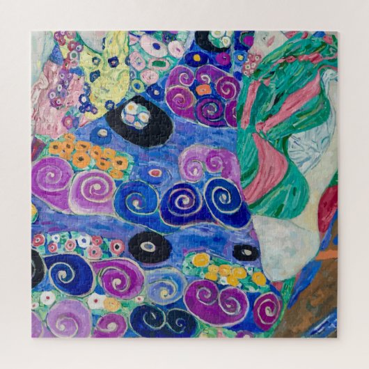 The Maiden door Gustav Klimt Legpuzzel (Verticaal)