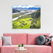 The Majestic Expanse of Ladies' View Canvas Afdruk (Insitu (Woonkamer))