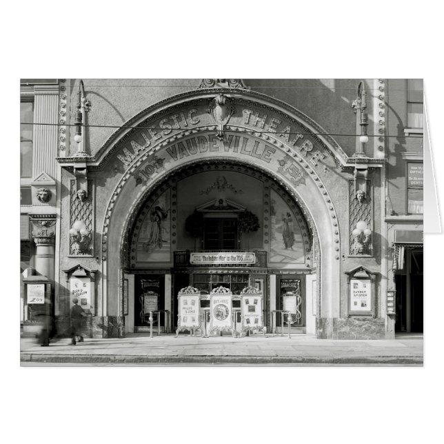 The Majestic Theater, 1910 (Voorkant Horizontaal)