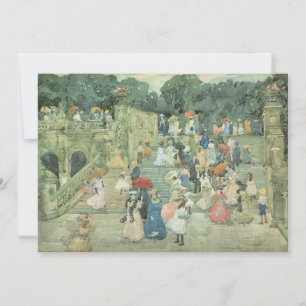 The Mall, Central Park van Maurice Prendergast
