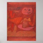 The Man of Confusie by Paul Klee Poster (Voorkant)