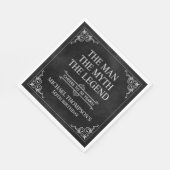 The Man The Myth The Legend 50th Birthday Servet (Hoek)