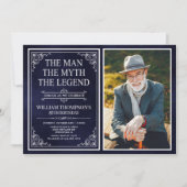 The Man The Myth The Legend 85th Birthday Kaart (Voorkant)
