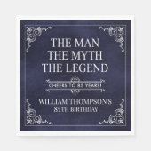 The Man The Myth The Legend 85th Birthday Servet (Voorkant)