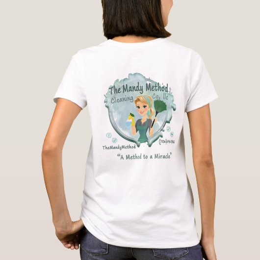 The Mandy Miracle - Volledige voorzijde T-shirt (Achterkant)