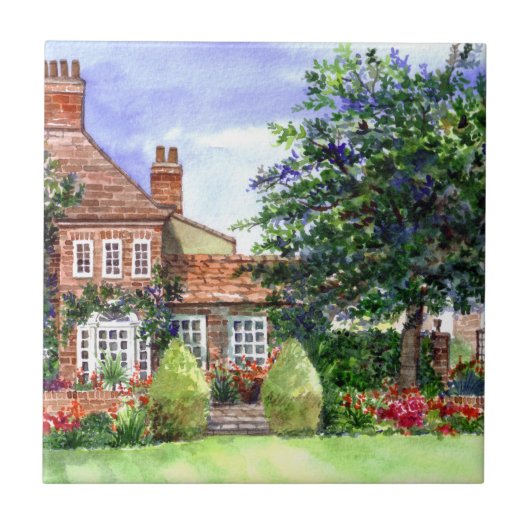 The Manor House, Heslington, York Tegeltje (Voorkant)