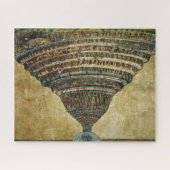 The Map of Hell, Abyss of Hell - Sandro Botticelli Legpuzzel (Horizontaal)
