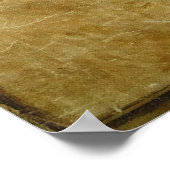 The Map of Hell, Abyss of Hell - Sandro Botticelli Poster (Hoek)