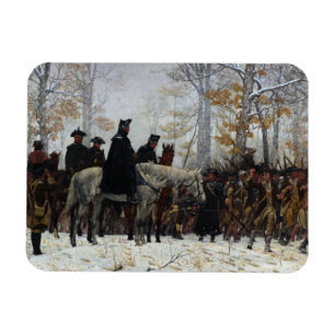 The March to Valley Forge door William B.T. Trego Magneet