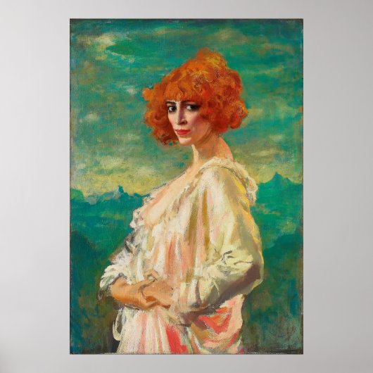 The Marchesa Casati van Augustus Edwin John (1919) Poster (Voorkant)