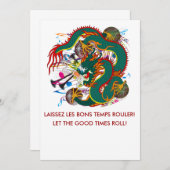 The-Mardi Gras Dragon V-2 (Voorkant / Achterkant)