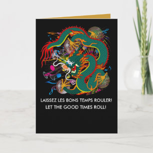 The-Mardi Gras Dragon V-2 Kaart