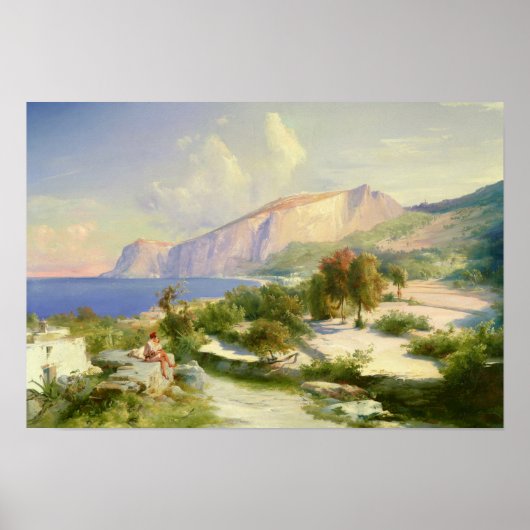 The Marina Grande, Capri, c.1829 Poster (Voorkant)