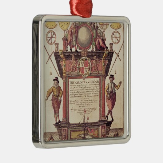 The Mariners Mirror, titelpagina Metalen Ornament (Rechts)