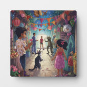 The Market Between Worlds Fotoplaat (Voorkant)