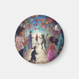 The Market Between Worlds Magneet