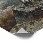 The Markhore van Joseph Wolf Poster (Hoek)