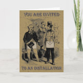 The Masonic Installation Invitation (Devant)