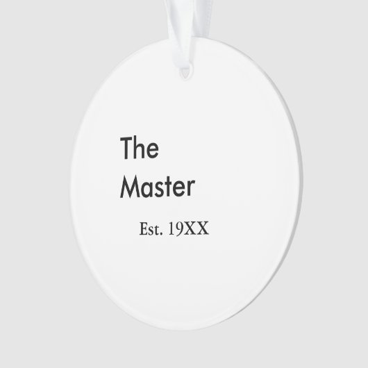 The Master boss name est year date man king title (devant)