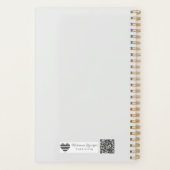 The Master Plan | Art Deco Gold Foil Wedding Planner (Achterkant)