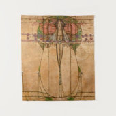 The May Queen - Margaret Macdonald Mackintosh Wandkleed (Voorkant)