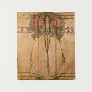 The May Queen - Margaret Macdonald Mackintosh Wandkleed