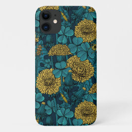 The meadow in yellow and blue iPhone 11 hoesje