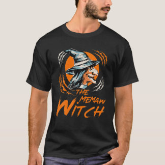 The Memaw Witch Family Matching Group Halloween Co T-shirt