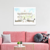 The Merchant Hotel Belfast Canvas Afdruk (Insitu (Woonkamer))