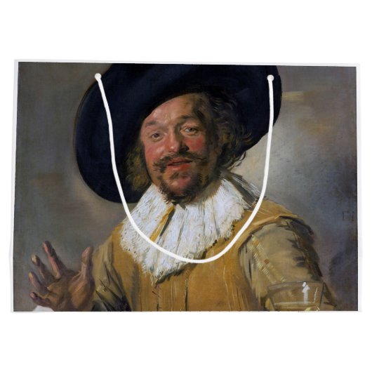 The Merry Drinker, Frans Hals, 1628-1630 Groot Cadeauzakje (Achterkant)