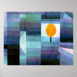 The Messenger of Autumn, Klee Poster