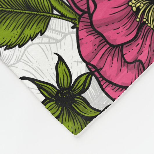 The mice party fleece deken (Hoek)